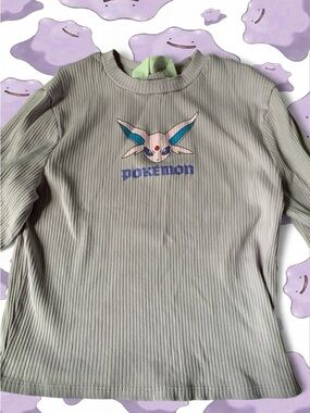 Pokémon Espeon Ribbed Long Sleeve Tee